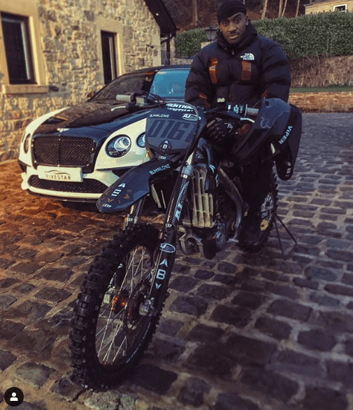 Bugzy Malone Motorbike